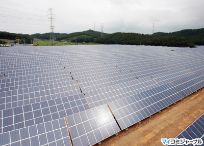 韓国ＬＧ太陽光発電